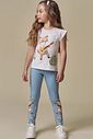 Calça legging em molecotton 94648 Infanti Infantil Menina