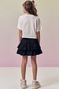 Saia em tricoline com elastano e shorts embutido 95342 Vic Teen Menina Saia em tricoline com elastano e shorts embutido 95342 Vic Teen Menina