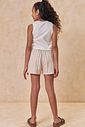 Conjunto de regata em canelado liz e shorts em linho rayon 95501 Lilimoon Teen Menina Conjunto de regata em canelado liz e shorts em linho rayon 95501 Lilimoon Teen Menina