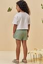 Conjunto de blusa em meia malha e shorts em malha big waffle 94614 Kukiê Infantil Menina Conjunto de blusa em meia malha e shorts em malha big waffle 94614 Kukiê Infantil Menina