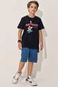 Camiseta em meia malha 97558 Johnny Fox Teen Menino