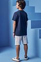 Camiseta em meia malha 98649 Johnny Fox Teen Menino Camiseta em meia malha 98649 Johnny Fox Teen Menino