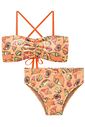 Conjunto de biquíni em malha UV Dry com proteção UV 50+ 92874 Lilimoon Teen Menina