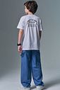 Camiseta em meia malha 96623 Johnny Fox Teen Menino