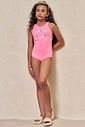 Maiô em malha UV dry com proteção UV 50+ 96453 Lilimoon Teen Menina Maiô em malha UV dry com proteção UV 50+ 96453 Lilimoon Teen Menina