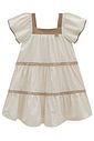 Vestido em linho deluxe 98882 Infanti Infantil Menina Vestido em linho deluxe 98882 Infanti Infantil Menina