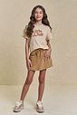 Conjunto de camiseta comfy em meia malha e short saia em molevisco 95919 Lilimoon Teen Menina Conjunto de camiseta comfy em meia malha e short saia em molevisco 95919 Lilimoon Teen Menina