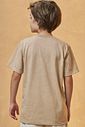 Camiseta em malha mesclada 95688 Johnny Fox Teen Menino Camiseta em malha mesclada 95688 Johnny Fox Teen Menino