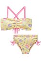 Conjunto de biquíni em malha UV dry com proteção UV 50+ 96465 Lilimoon Teen Menina