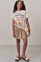 Camiseta over em meia malha 97930 Lilimoon Teen Menina Camiseta over em meia malha 97930 Lilimoon Teen Menina