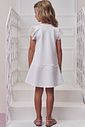 Vestido em fly tech e tule 98772 Infanti Infantil Menina