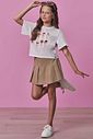Blusa em meia malha 98484 Vic Teen Menina Blusa em meia malha 98484 Vic Teen Menina