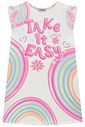 Vestido em fly tech 93909 Infanti Infantil Menina