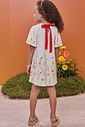 Vestido em malha fresh 97986 Kukiê Infantil Menina