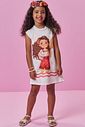 Vestido em molecotton 96804 Kukiê Infantil Menina Vestido em molecotton 96804 Kukiê Infantil Menina