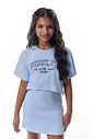 Conjunto de vestido em canelado liz e blusa sobreposição em meia malha 95948 Vic Teen Menina Conjunto de vestido em canelado liz e blusa sobreposição em meia malha 95948 Vic Teen Menina