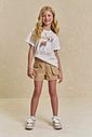 Conjunto de camiseta comfy em meia malha e shorts em sarja com elastano 96245 Lilimoon Teen Menina Conjunto de camiseta comfy em meia malha e shorts em sarja com elastano 96245 Lilimoon Teen Menina