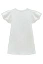 Vestido em fly tech 94911 Infanti Infantil Menina