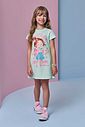 Vestido em molecotton 94640 Infanti Infantil Menina