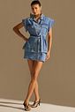 Colete oversized em denim 94439 Linzzi Colete oversized em denim 94439 Linzzi