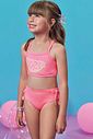 Biquíni em malha com proteção UV50+ 99504 Kukiê Infantil Menina Biquíni em malha com proteção UV50+ 99504 Kukiê Infantil Menina