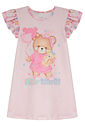 Camisola em malha fresh 94257 Kukiê Infantil Menina