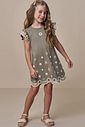 Vestido em cotton 15798 Kukiê Infantil Menina