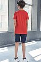 Camiseta em meia malha 97858 Johnny Fox Teen Menino