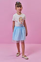 Saia em tule 86133 Kukiê Infantil Menina