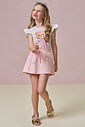 Conjunto de blusa em malha power e shorts saia em molevisco 95878 Infanti Infantil Menina Conjunto de blusa em malha power e shorts saia em molevisco 95878 Infanti Infantil Menina