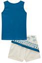 Conjunto de regata em canelado liz e short saia em sarja com elastano 98920 Infanti Infantil Menina Conjunto de regata em canelado liz e short saia em sarja com elastano 98920 Infanti Infantil Menina