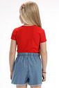 Blusa em canelado liz 94790 Kukiê Infantil Menina Blusa em canelado liz 94790 Kukiê Infantil Menina