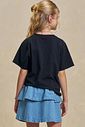 Camiseta comfy em meia malha 95059 Lilimoon Teen Menina Camiseta comfy em meia malha 95059 Lilimoon Teen Menina