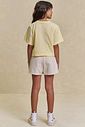 Conjunto de blusa em meia malha e short saia em moletom sem pelúcia 95806 Lilimoon Teen Menina