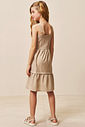 Vestido em linho blend 94416 Vic Teen Menina Vestido em linho blend 94416 Vic Teen Menina
