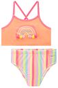 Biquíni em malha UV dry com proteção UV 50+ 98407 Infanti Infantil Menina Biquíni em malha UV dry com proteção UV 50+ 98407 Infanti Infantil Menina