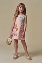 Vestido em molecotton 94487 Infanti Infantil Menina