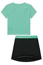 Conjunto de blusa e saia com shorts embutido em malha poliamida UV 50+ 96485 Lilimoon Teen Menina Conjunto de blusa e saia com shorts embutido em malha poliamida UV 50+ 96485 Lilimoon Teen Menina