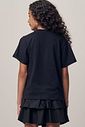 Camiseta comfy em meia malha 98164 Lilimoon Teen Menina