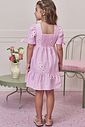 Vestido em tricoline bordado flores 98777 Infanti Infantil Menina Vestido em tricoline bordado flores 98777 Infanti Infantil Menina