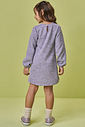 Vestido em malha shine e molecotton 92643 Kukiê Infantil Menina