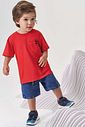 Camiseta em meia malha 99214 Johnny Fox Teen Menino Camiseta em meia malha 99214 Johnny Fox Teen Menino