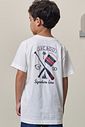 Camiseta em meia malha 98412 LucBoo Infantil Menino