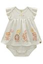 Vestbody em malha power linho 98102 Infanti Bebê Menina Vestbody em malha power linho 98102 Infanti Bebê Menina