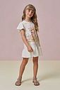 Vestido em malha power 94912 Infanti Infantil Menina