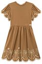 Vestido em cotton 21816 Kukiê Infantil Menina Vestido em cotton 21816 Kukiê Infantil Menina