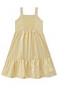 Vestido em viscolinho sarjado 98298 Kukiê Infantil Menina