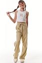 Conjunto de regata em canelado liz e calça wide leg em cotton jeans 95958 Vic Teen Menina Conjunto de regata em canelado liz e calça wide leg em cotton jeans 95958 Vic Teen Menina