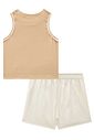 Conjunto de regata em ribana 1x1 e short saia em sarja com elastano 95507 Lilimoon Teen Menina Conjunto de regata em ribana 1x1 e short saia em sarja com elastano 95507 Lilimoon Teen Menina