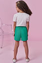 Conjunto de blusa em canelado e short saia em viscolinho sarjado 98708 Kukiê Infantil Menina Conjunto de blusa em canelado e short saia em viscolinho sarjado 98708 Kukiê Infantil Menina
